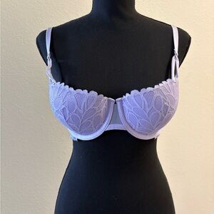 SAVAGE X FENTY Lavender Lace Bra